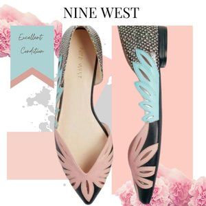 Nine West Multi Color Flats
